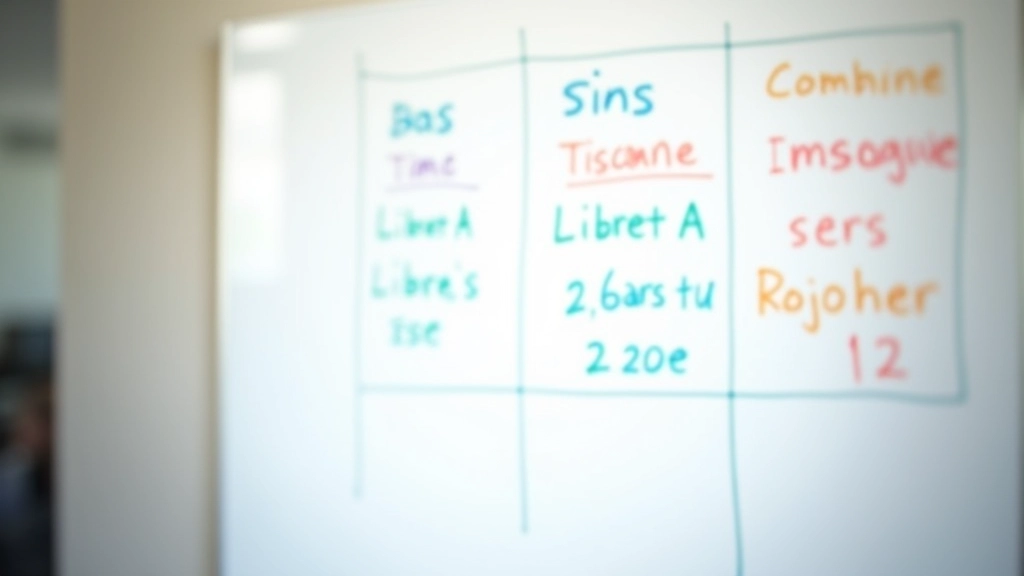 Comparaison de plafonds d'épargne avec des graphiques sur un tableau blanc